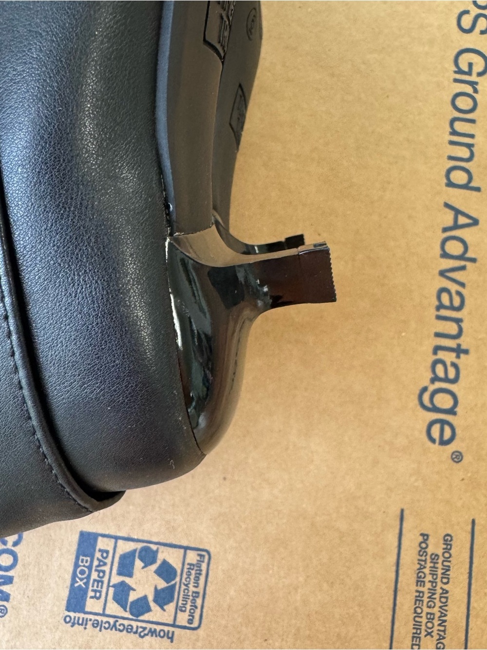 Time and Tru Fold Over Kitten Heel Ankle Boots Women’s 6 Black Memory Foam New - Picture 14 of 16